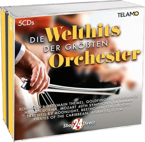 Die Welthits der größten Orchester - 5 CD Die Welthits der größten Orchester - 5 CD von Shop24Direct