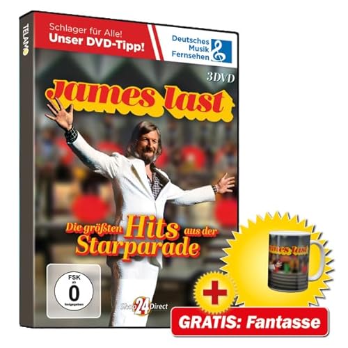 James Last Die größten Hits aus der Starparade + GRATIS Fan-Tasse - DVD von Shop24Direct