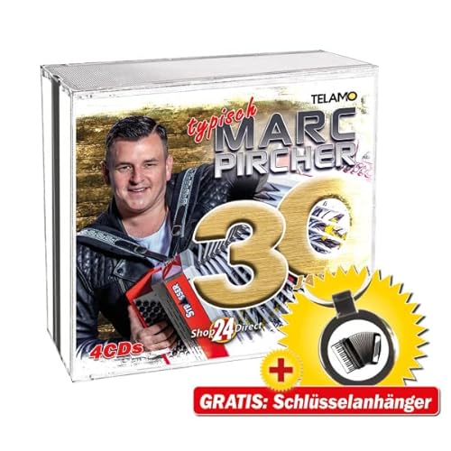 Marc Pircher 30 Jahre - Typisch Marc Pircher + GRATIS Schlüsselanhänger von Shop24Direct