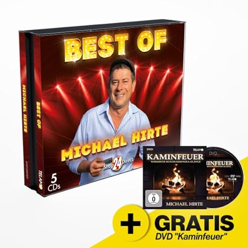 Michael Hirte Best Of + GRATIS DVD "Kaminfeuer" von Shop24Direct