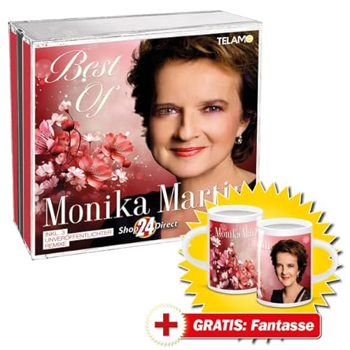 Monika Martin Best Of + Fan-Tasse 5 CDs von Shop24Direct