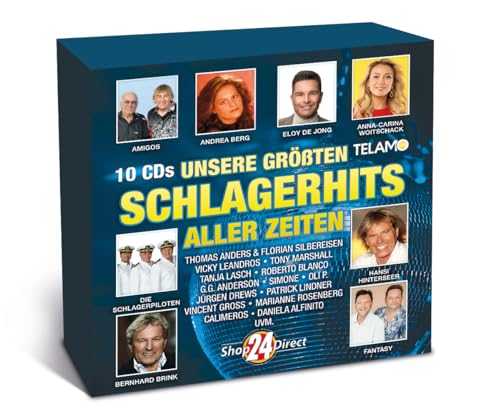 Unsere größten Schlagerhits aller Zeiten - 10 CDs von Shop24Direct