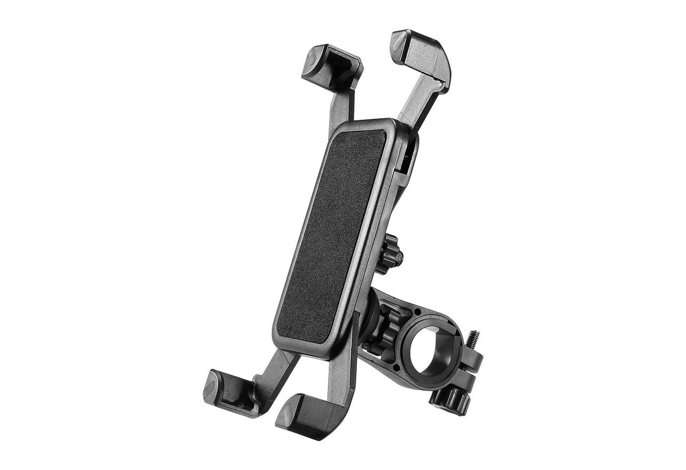 Shopbrothers Fahrrad Handyhalterung Universal Handy Motorrad E-Scooter Halterung Handy-Halterung, (bis 7,00 Zoll, Set, 1-tlg., 360 Grad Outdoor Fahrrad Halter für iPhone, Samsung, Huawei, XIAOMI) von Shopbrothers