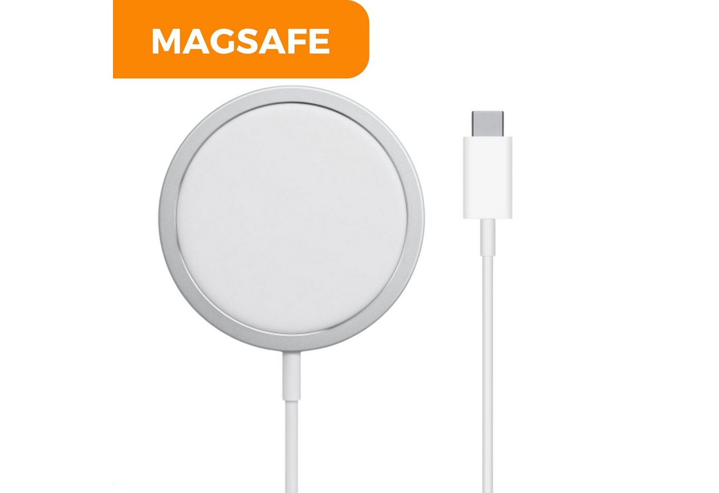 Shopbrothers MagSafe Strom Wireless Charge für Apple iPhone Schnellladegerät magnetisches Ladekabel, (100 cm), Magsafe, Für Apple Geräte, Für Apple iPhone Ladegeräte von Shopbrothers