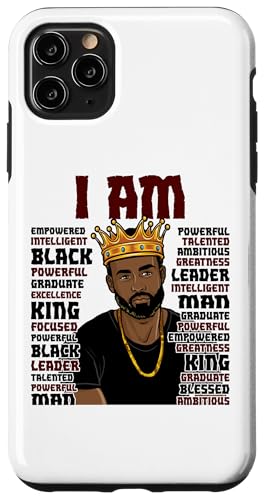 Black King Das mächtigste Stück im Spiel Melanin Men Hülle für iPhone 11 Pro Max von Shopp