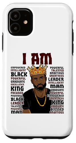Black King Das mächtigste Stück im Spiel Melanin Men Hülle für iPhone 11 von Shopp