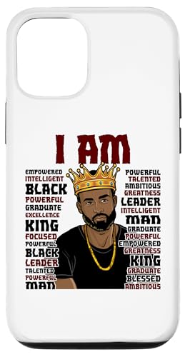 Black King Das mächtigste Stück im Spiel Melanin Men Hülle für iPhone 12/12 Pro von Shopp