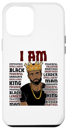 Black King Das mächtigste Stück im Spiel Melanin Men Hülle für iPhone 12 Pro Max von Shopp