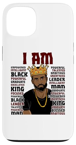 Black King Das mächtigste Stück im Spiel Melanin Men Hülle für iPhone 13 von Shopp