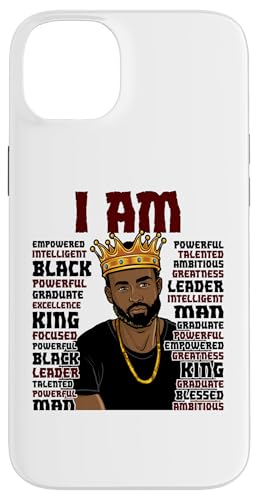 Black King Das mächtigste Stück im Spiel Melanin Men Hülle für iPhone 14 Plus von Shopp