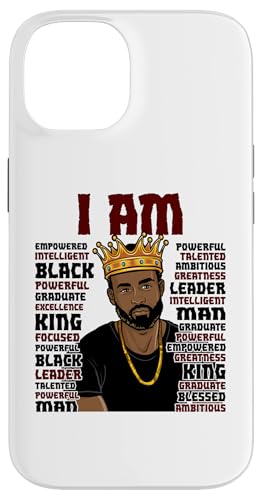 Black King Das mächtigste Stück im Spiel Melanin Men Hülle für iPhone 14 von Shopp