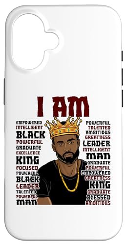 Black King Das mächtigste Stück im Spiel Melanin Men Hülle für iPhone 16 von Shopp