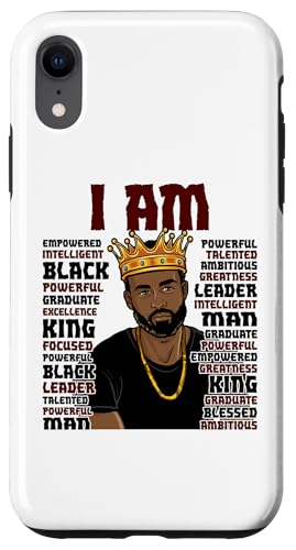Black King Das mächtigste Stück im Spiel Melanin Men Hülle für iPhone XR von Shopp