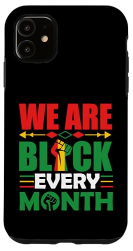 Wir sind jeden Monat schwarz Melanin Männer, Frauen, Jungen & Mädchen. Hülle für iPhone 11 von Shopp