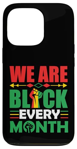 Wir sind jeden Monat schwarz Melanin Männer, Frauen, Jungen & Mädchen. Hülle für iPhone 13 Pro von Shopp