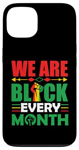 Wir sind jeden Monat schwarz Melanin Männer, Frauen, Jungen & Mädchen. Hülle für iPhone 13 von Shopp