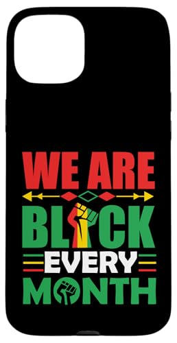 Wir sind jeden Monat schwarz Melanin Männer, Frauen, Jungen & Mädchen. Hülle für iPhone 15 Plus von Shopp