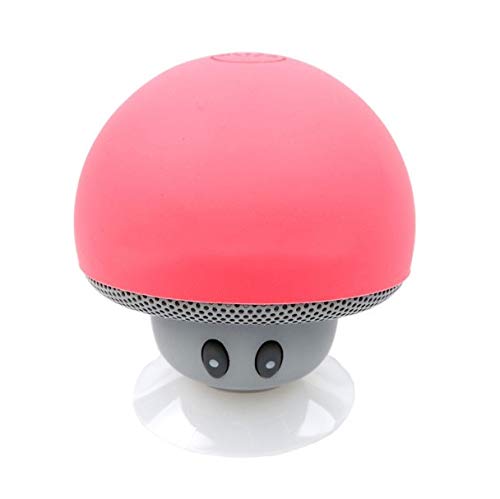 Pilz-Lautsprecher für Nokia 3.2 Smartphone, Saugnapf, Lautsprecher, Mikrofon Mini (Rosa) von Shot Case
