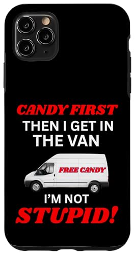 Ich bin nicht gruselig Ich muss mir zuerst die Süßigkeiten zeigen Hülle für iPhone 11 Pro Max von Show Me The Candy Funny Creepy Saying