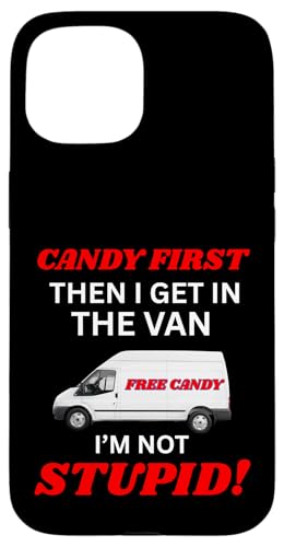 Ich bin nicht gruselig Ich muss mir zuerst die Süßigkeiten zeigen Hülle für iPhone 15 von Show Me The Candy Funny Creepy Saying