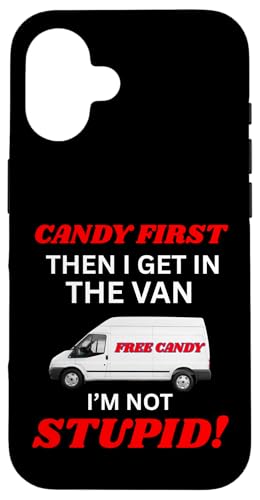 Ich bin nicht gruselig Ich muss mir zuerst die Süßigkeiten zeigen Hülle für iPhone 16 von Show Me The Candy Funny Creepy Saying