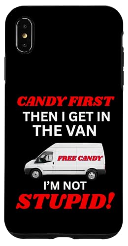 Ich bin nicht gruselig Ich muss mir zuerst die Süßigkeiten zeigen Hülle für iPhone XS Max von Show Me The Candy Funny Creepy Saying