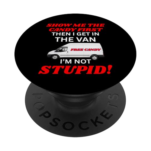 Ich bin nicht gruselig Ich muss mir zuerst die Süßigkeiten zeigen PopSockets Klebender PopGrip Ich bin nicht gruselig Ich muss mir zuerst die Süßigkeiten zeigen PopSockets Klebender PopGrip von Show Me The Candy Funny Creepy Saying