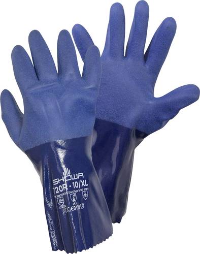 Showa 4706 720R Gr. L Nylon, Nitril Chemiekalienhandschuh Größe (Handschuhe): 9, L EN 388, EN 511 von Showa