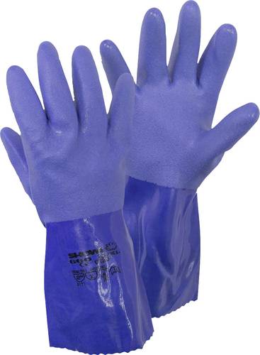 Showa 4708 XL 660 Gr. XL Baumwollgewebe, PVC Chemiekalienhandschuh Größe (Handschuhe): 10, XL EN 3 von Showa