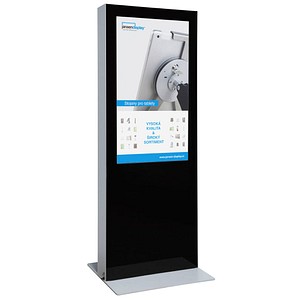 Showdown® Displays Digitale Infostele doppelseitig Infostele mit LED-Display 108,0 cm (43 Zoll) von Showdown® Displays