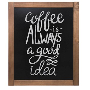 Showdown® Displays Kreidetafel Natura 50,0 x 60,0 cm Natural Wood von Showdown® Displays