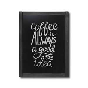 Showdown® Displays Kreidetafel Natura 60,0 x 80,0 cm schwarz von Showdown® Displays