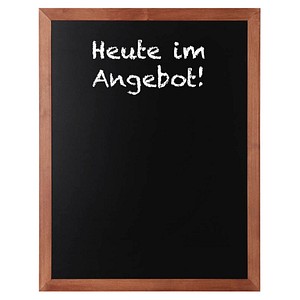 Showdown® Displays Kreidetafel Natura 70,0 x 90,0 cm Natural Wood von Showdown® Displays