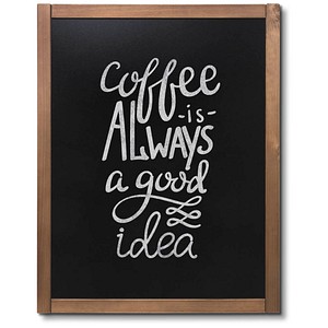 Showdown® Displays Kreidetafel Natura 70,0 x 90,0 cm Natural Wood von Showdown® Displays