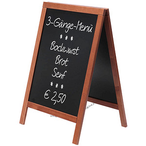 Showdown® Displays Kundenstopper Natura braun 55,0 x 85,0 cm von Showdown® Displays