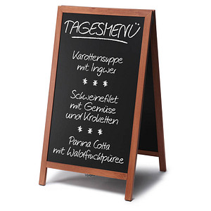 Showdown® Displays Kundenstopper Natura braun 60,0 x 101,0 cm von Showdown® Displays