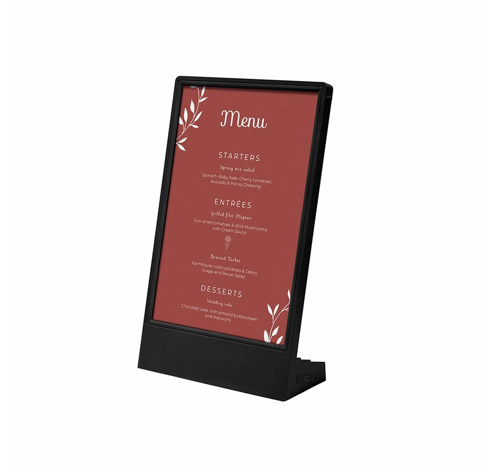 Showdown Displays Showdown Displays LED L Aufsteller - A5 Hochformat Schwarz Pull-Up-Leinwand Showdown Displays Showdown Displays LED L Aufsteller - A5 Hochformat Schwarz Pull-Up-Leinwand von Showdown Displays