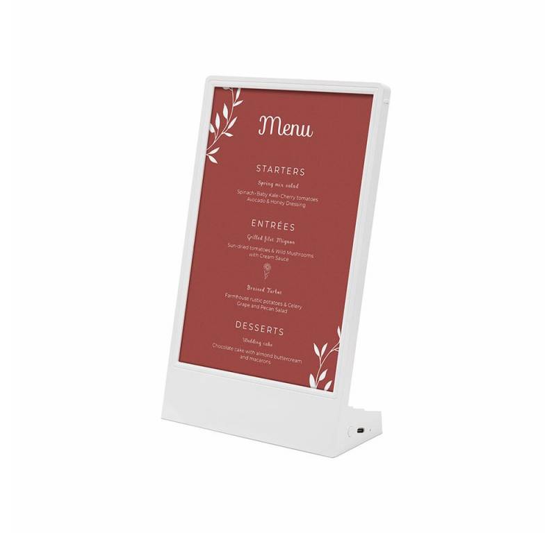 Showdown Displays Showdown Displays LED L Aufsteller - A5 Hochformat Weiß Pull-Up-Leinwand von Showdown Displays