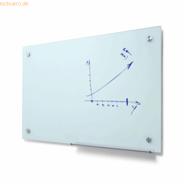 Showdown Glasboard Scritto 90x60cm weiß Showdown Glasboard Scritto 90x60cm weiß von Showdown
