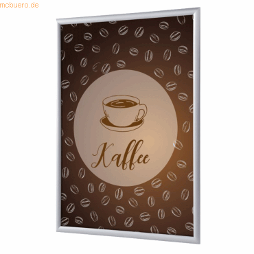 Showdown Klapprahmen A4 Kaffee deutsch von Showdown