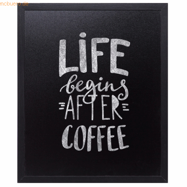 Showdown Kreidetafel Natura Economy 50x60cm schwarz Showdown Kreidetafel Natura Economy 50x60cm schwarz von Showdown