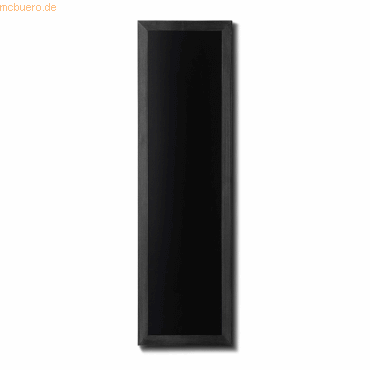 Showdown Kreidetafel Natura Holz 56x170cm schwarz von Showdown