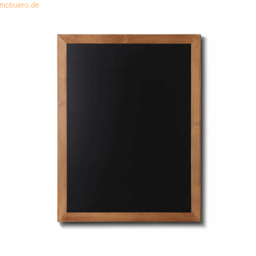 Showdown Kreidetafel Natura Holz 60x80cm hellbraun von Showdown