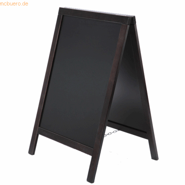 Showdown Kundenstopper Natura Classic 55x85cm schwarz von Showdown
