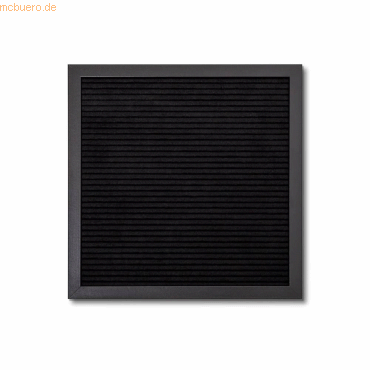 Showdown Letterboard 30x30cm schwarz Showdown Letterboard 30x30cm schwarz von Showdown