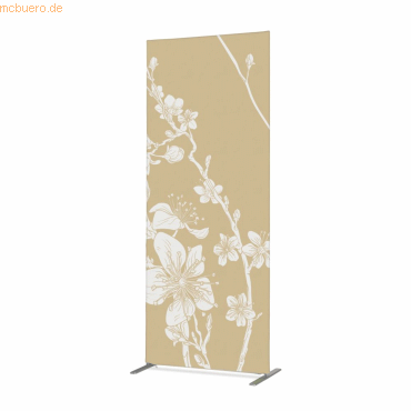 Showdown Raumteiler 100x200cm Kirschblüte beige von Showdown