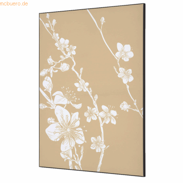 Showdown Wanddekoration Set A1 Kirschblüte beige von Showdown