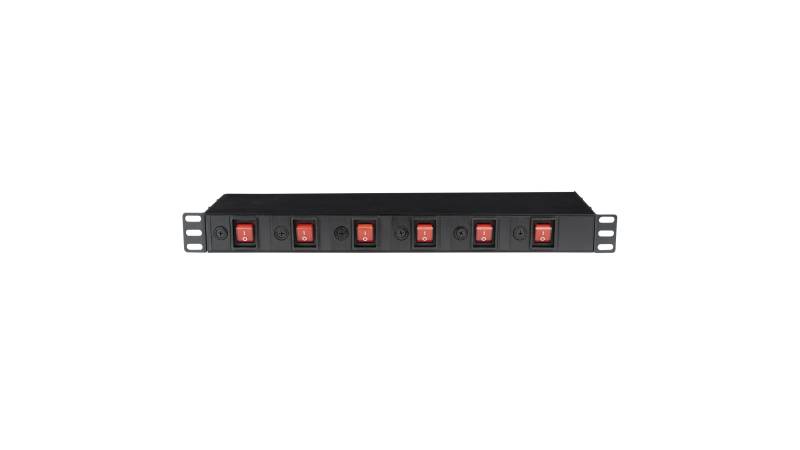 Showgear 19\" 1U Socketstrip" von Showgear