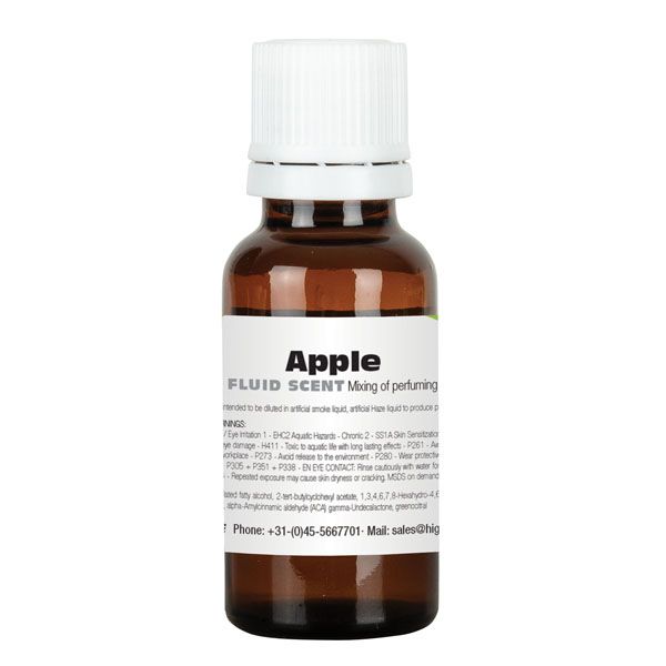 Showgear Fog Fluid Scent Apple 20ml Showgear Fog Fluid Scent Apple 20ml von Showgear