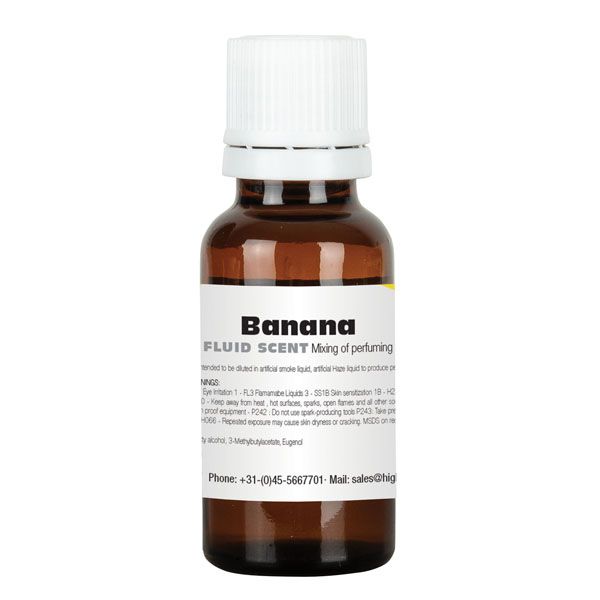 Showgear Fog Fluid Scent Banana 20ml Showgear Fog Fluid Scent Banana 20ml von Showgear